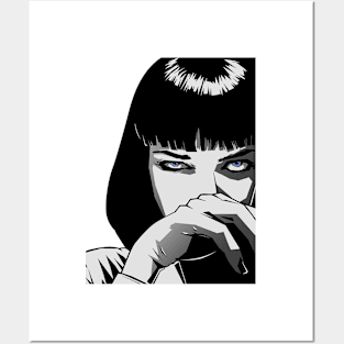 Pulp Fiction Mia Posters and Art